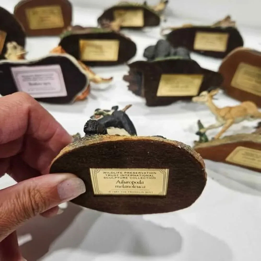 Wildlife preservation trust international Animal Figurines Collection